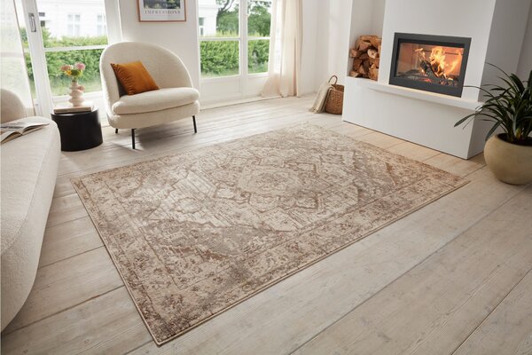 Covor Sand crem-maro 160/235 cm