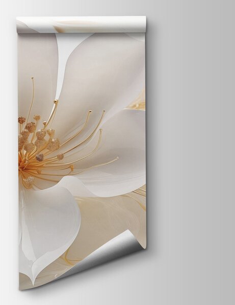 Fototapet Petale delicate cu accente elegante, Fototapet natură, Fototapet populare, w08510 - Tapeko.ro