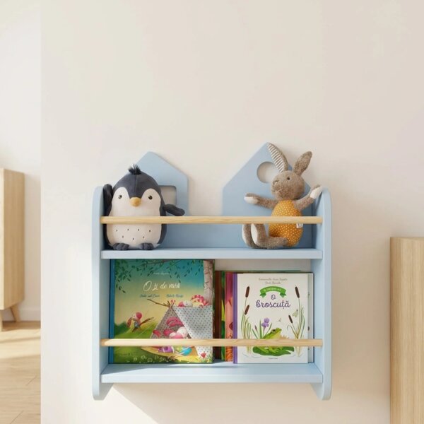 Bibliotecă perete Montessori MININEST