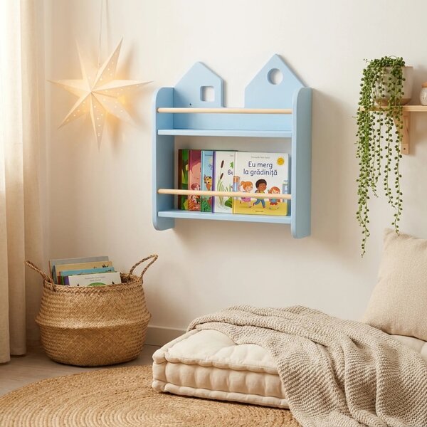 Bibliotecă perete Montessori MININEST