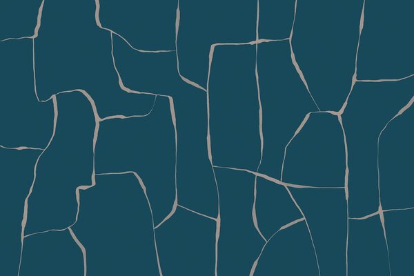 Fototapet Model de fisură albastră și albă, Fototapet abstracte, Fototapet populare, w08574v2 - Tapeko.ro