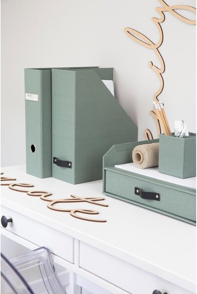 Organizator pentru documente din carton Estelle Canvas Paper Laminate – Bigso