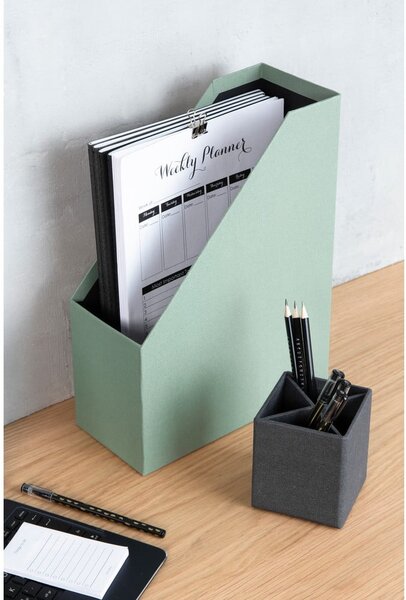 Organizator pentru documente din carton Estelle Canvas Paper Laminate – Bigso