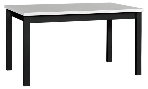 Masă extensibilă Luca 80 x 140+180 II (Alb L) (Negru). 1059244