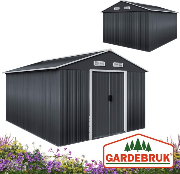 Deuba Casuta de gradina - 312x257x177,5 cm - antracit