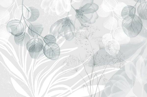 Fototapet Frunze moi cu texturi delicate, Fototapet natură, Fototapet populare, w08599 - Tapeko.ro