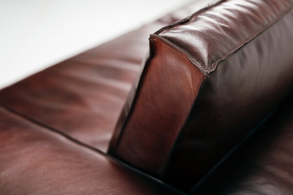Canapea Grandio din piele DarkBrown / 205