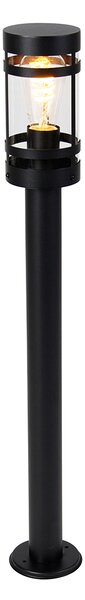 Lampă inteligentă de exterior neagră 80 cm IP44 incl. Wifi ST64 - Gleam