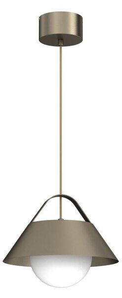 Lustră suspendată pe cablu FUNDA 1xE27/15W/230V bronz