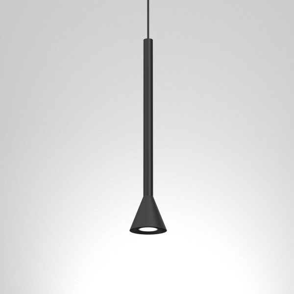 Pendul pe cablu MAZZO 1xGU10/8W/230V negru