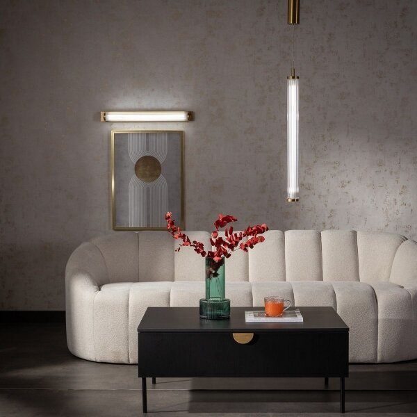 Zuma Line 1233 - Lustră suspendată pe cablu COMO, LED dimabil, 26W, 230V, 2700-6500K, auriu + telecomandă