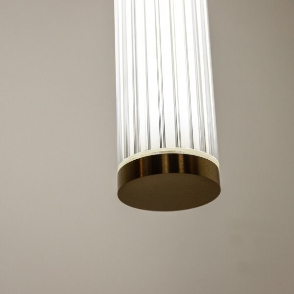 Zuma Line 1233 - Lustră suspendată pe cablu COMO, LED dimabil, 26W, 230V, 2700-6500K, auriu + telecomandă