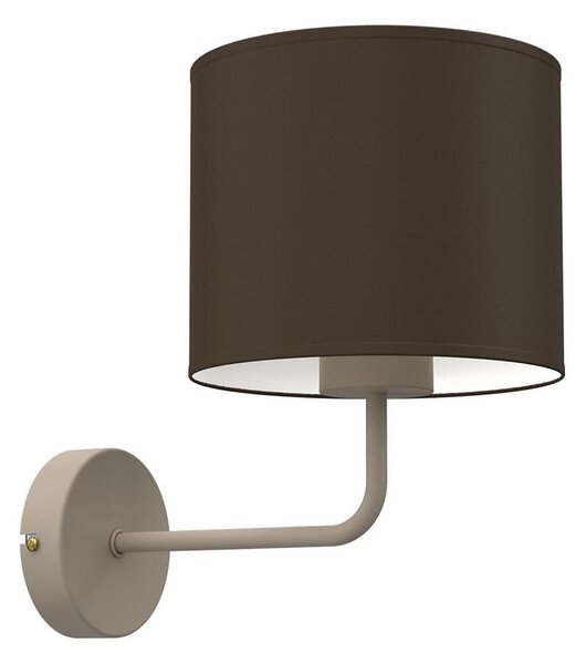 Lampă de perete ARDEN, 1 x E27, 15 W, 230 V, bej/maro