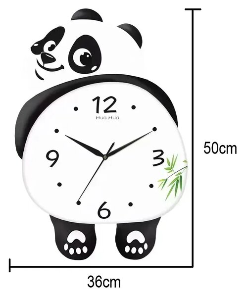 Ceas De Perete Led Cu Panda Dansator Pandatime™