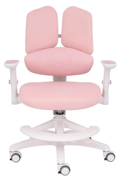 Scaun de birou pentru copii BunnyFit Pink