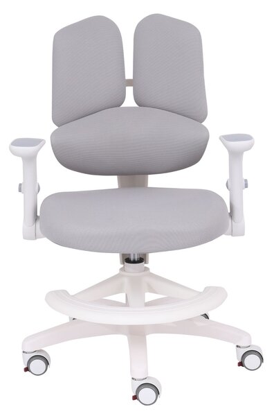 Scaun de birou pentru copii BunnyFit Grey