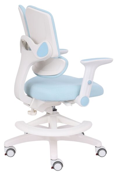 Scaun de birou pentru copii BunnyFit Blue