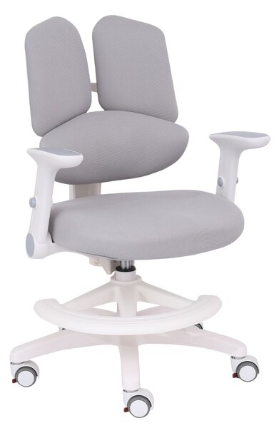 Scaun de birou pentru copii BunnyFit Grey