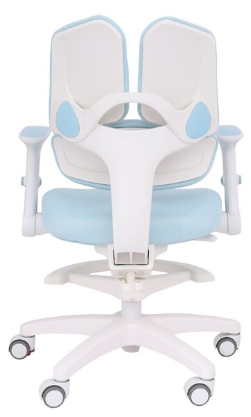 Scaun de birou pentru copii BunnyFit Blue