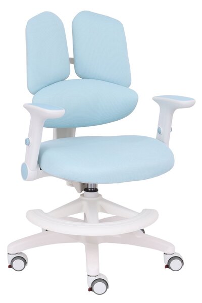 Scaun de birou pentru copii BunnyFit Blue