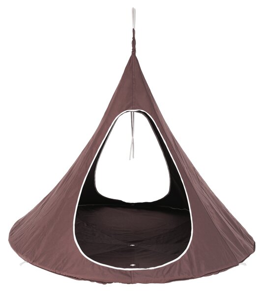 KONDELA Scaun suspendabil balansoar, gri maro TAUPE, KLORIN NEW TYP 2 BIG SIZE