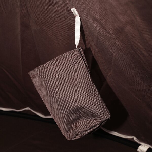 KONDELA Scaun suspendabil balansoar, gri maro TAUPE, KLORIN NEW TYP 2 BIG SIZE