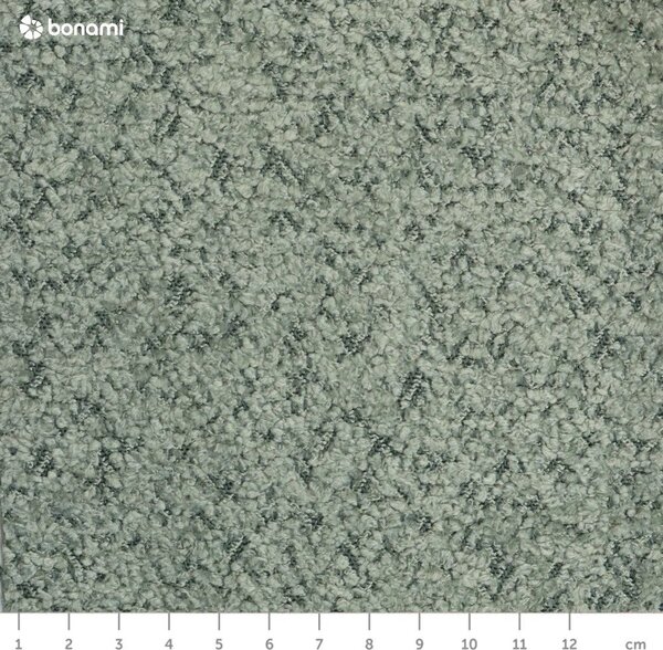 Canapea verde extensibilă cu tapițerie din stofă bouclé 215 cm Patti – Bonami Selection