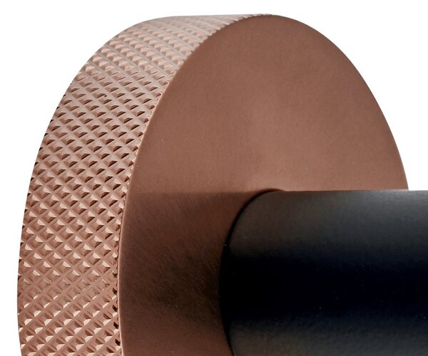 Sapho Sapho, suport triplu pentru prosoape LARISSA, rotativ 350 mm, negru/cupru mat, WS022BC