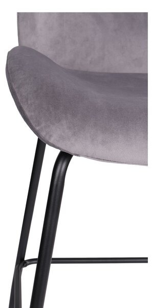 Scaun de bar Dori Black gri