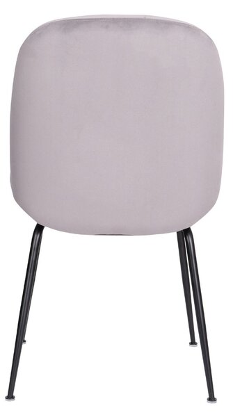 Scaun Dori Black gri