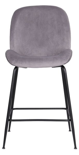 Scaun de bar Dori Black gri