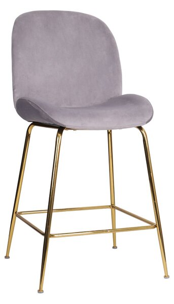 Scaun de bar Dori Gold gri