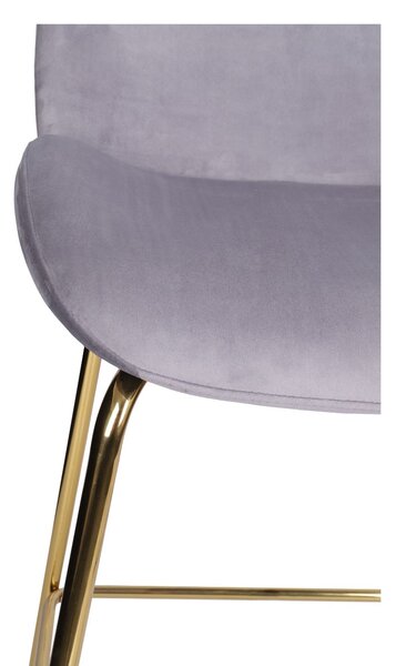 Scaun de bar Dori Gold gri