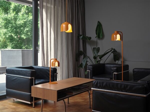 Osram - Lampă de masă DECOR COROLLE 1xG9/20W/230V portocalie