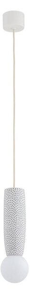 Argon 8938 - Lampă suspendată pe cablu BOLL 1xG9/6W/230V albă