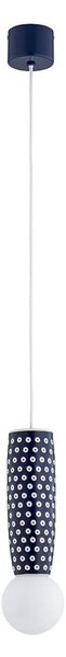 Argon 8937 - Lustră pe cablu BOLL 1xG9/6W/230V albastră