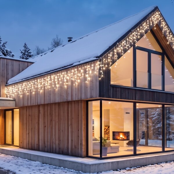 BRILAGI - LED Instalație de Crăciun pentru exterior 720xLED/8 funcții 24m IP44 alb cald ţurţuri