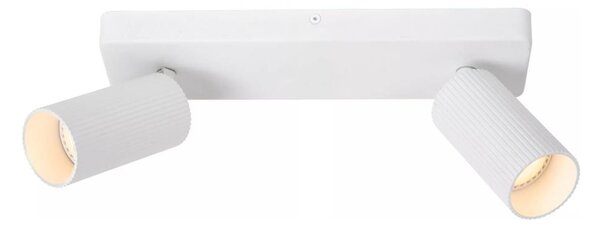 Lucide 09939/02/31 - Spot direcțional CLUBS 2xGU10/40W/230V, alb
