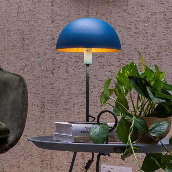 Lucide 45596/01/35 - Lampă de masă SIEMON, 1xE14/25W/230V, albastră