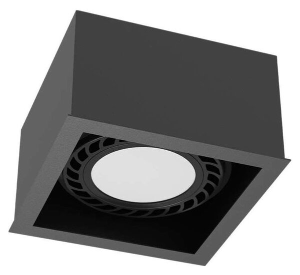 Brosline 1271 - Spot CAGE 1xGU10/18W/230V, negru