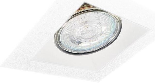 Brosline 3033 - Corp de iluminat încastrat CAGE, 1x GU10 / 10W / 230V, alb