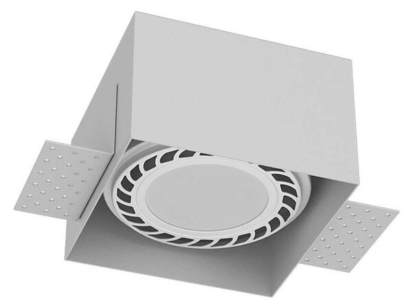 Brosline 3269 - Plafonieră încastrată CAGE 1xGU10/18W/230V albă
