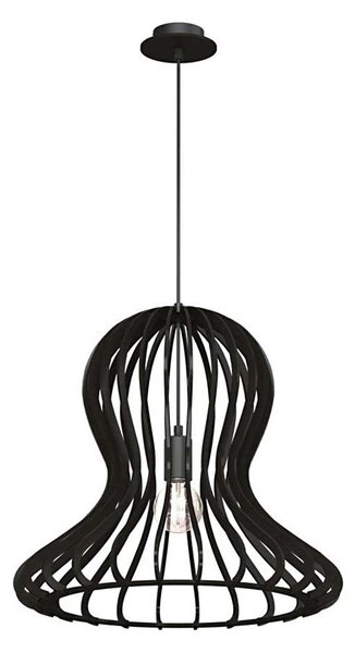Amplex 5020 - Pendul pe cablu OCTO 1xE27/20W/230V, negru