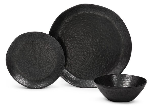 Serviciu de masă 18 buc. din gresie Dark Moon – Bonami Selection