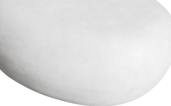 Măsuță de cafea albă 49x65 cm Pebble – vtwonen