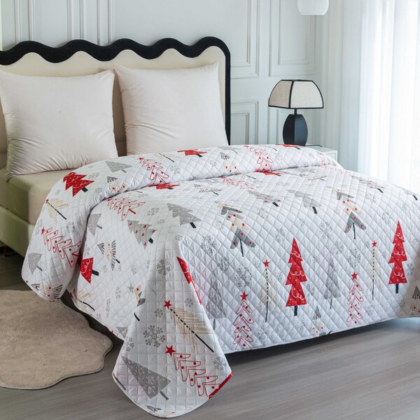 Cuvertura de pat JINGLE, alb Dimensiune: 170 x 210 cm