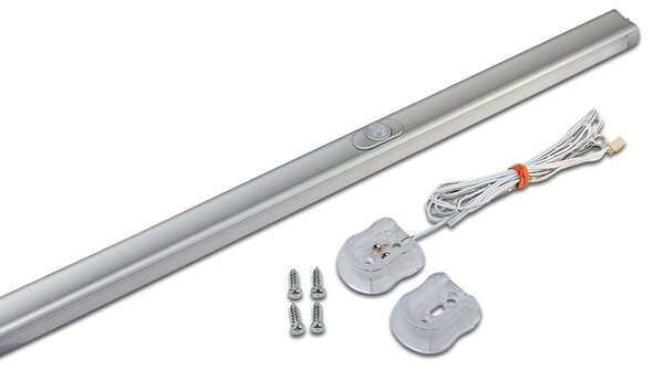 Hera Lampă LED portmantouri cu senzor, 60cm, Gri, dormitor, Metal, Modern
