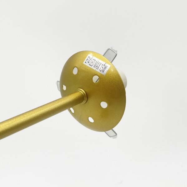 Brilagi - Lustră aplicată MALIVA 4xE14/15W/230V auriu/alb