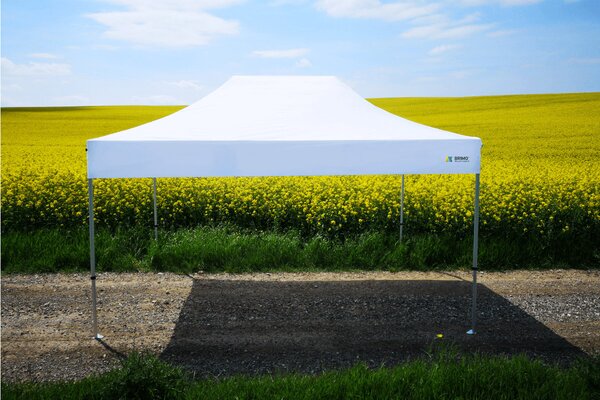 Cort evenimente pliabil 4x6m - cu 3 pereți - Albastru