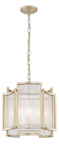 Brilagi - Candelabru suspendat pe lanț RAMOS 3xE14/60W/230V auriu